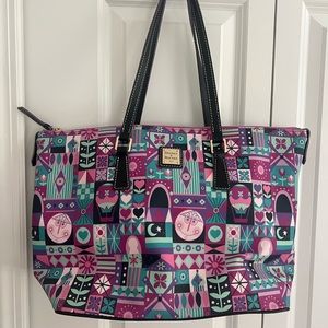 Disney Parks Dooney & Bourke It’s a Small World Tote